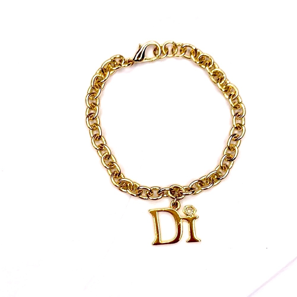 Diamond International Bracelet with Gemstone Charm